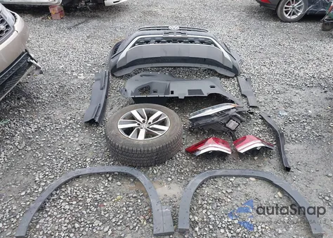 2021 Volkswagen Atlas 2.0T Se из США, поврежденный, VIN 1V2LP2CA4MC521685